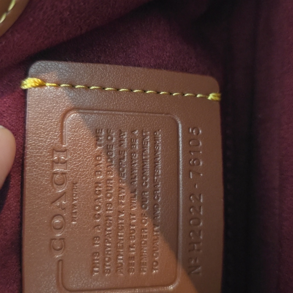 Coach Tabby Leather Shoulder Bag 26 - Picture 10 of 16